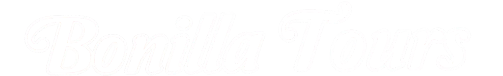 Bonilla Tours logo blanco